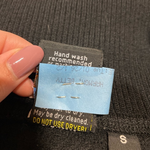 Black Kuhl Wool Zip Up Prague Sweater Size S - Picture 5 of 10